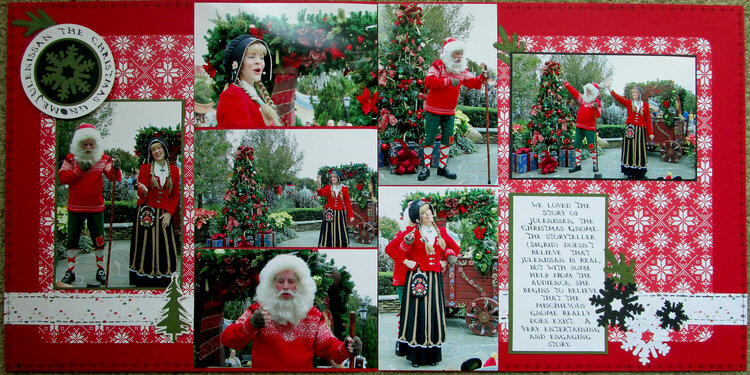 Julenissan the Christmas Gnome  Epcot Norway Christmas Show