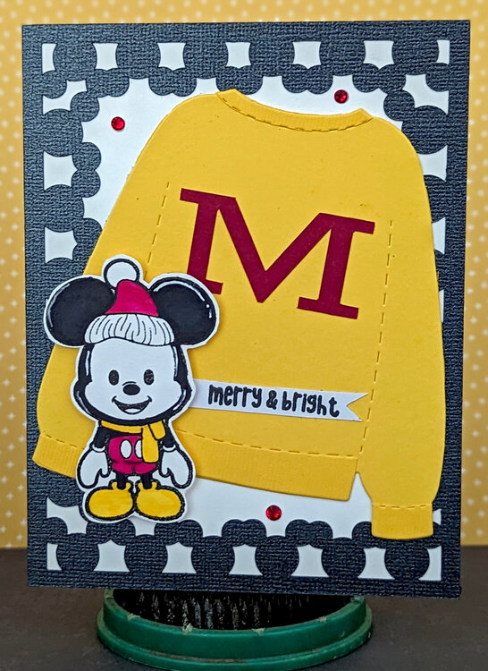 Mickey Mouse Christmas Card