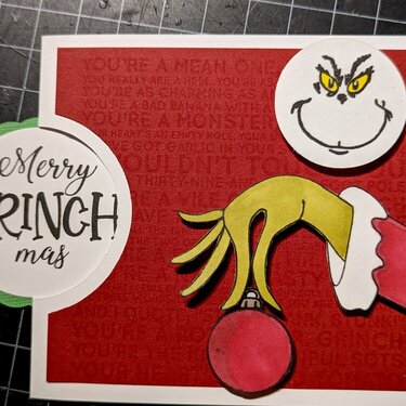 Grinch Christmas Card