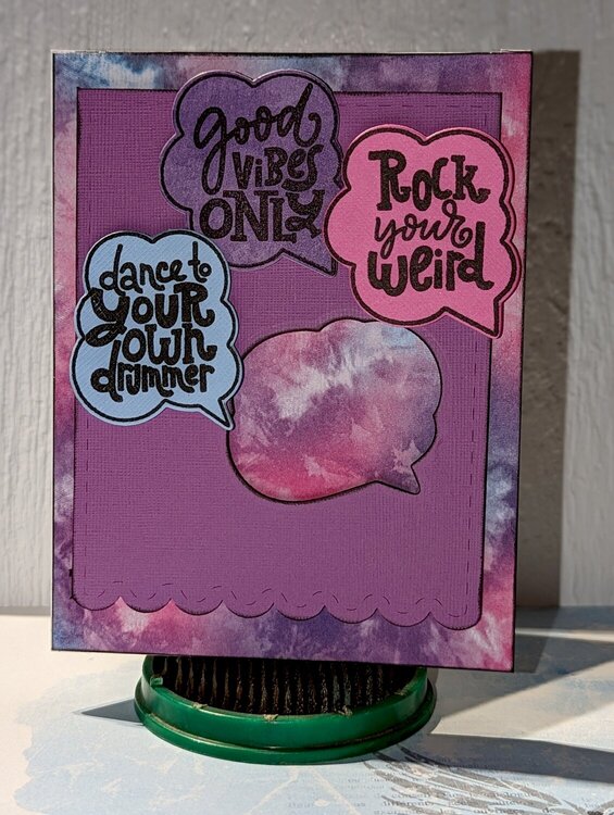 Photoplay Good Vibes Only card