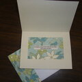 Friendship card-inside with matching envelope