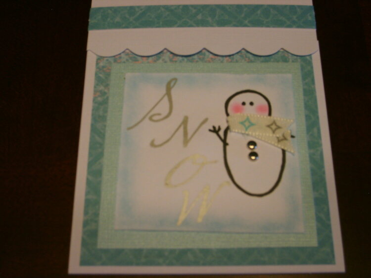 Snow People Card
