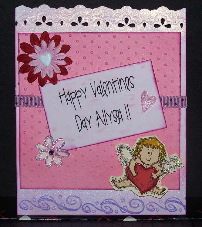 Neices VDay card...