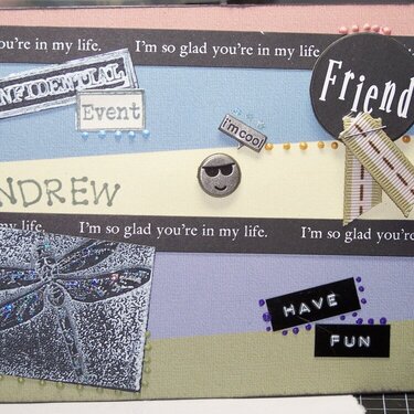 Friend Andrew card..