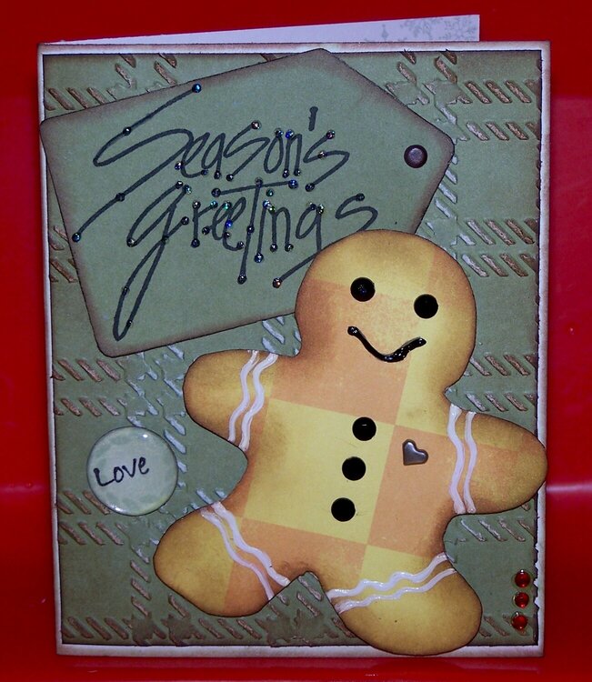 Gingerbread man!