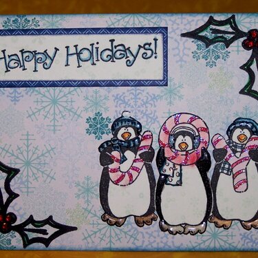 Penguin Joy Card..