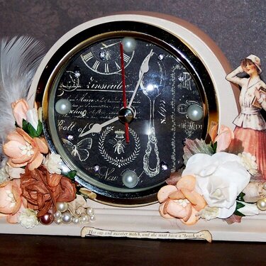 Altered Mini mantle clock...