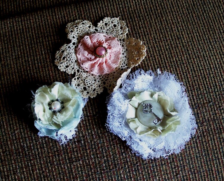 Handmade flowers !