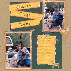 Jesse's First Deer