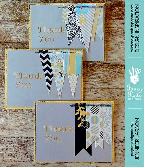 Thank you cards *Fancy Pants Designs*
