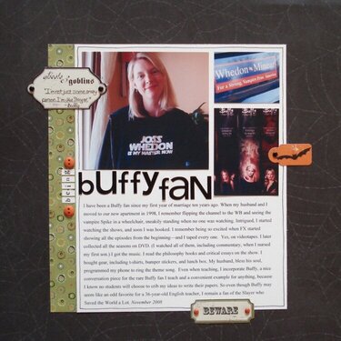 Being Buffy fan