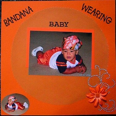 Bandana Wearing Baby