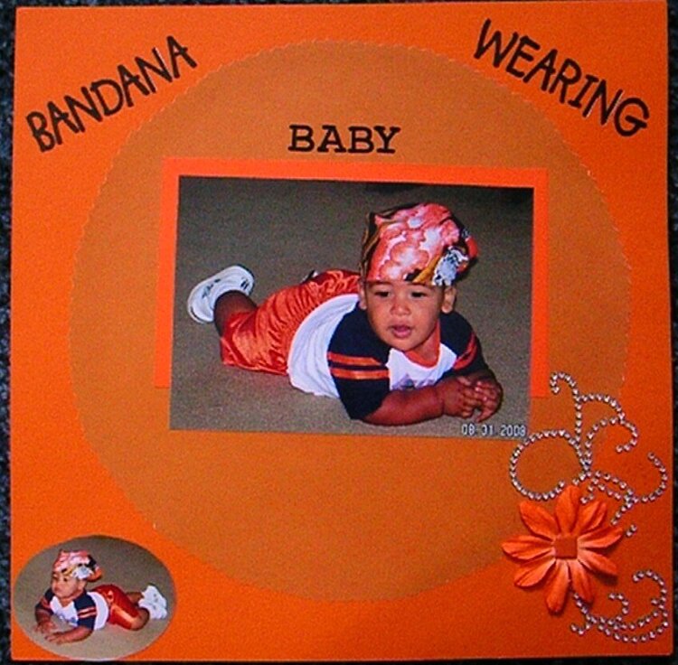 Bandana Wearing Baby