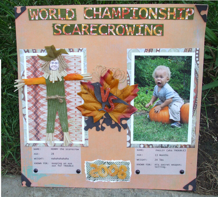 World Championship Scarecrowing