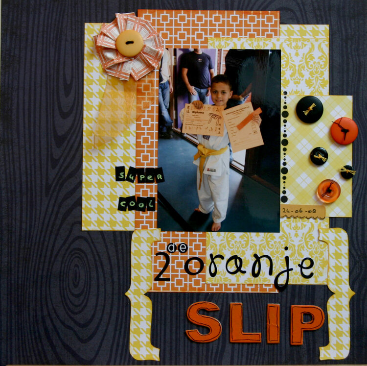 2de Oranje Slip (Second orange slip)