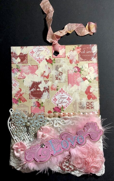 Base of loaded tag for Donna