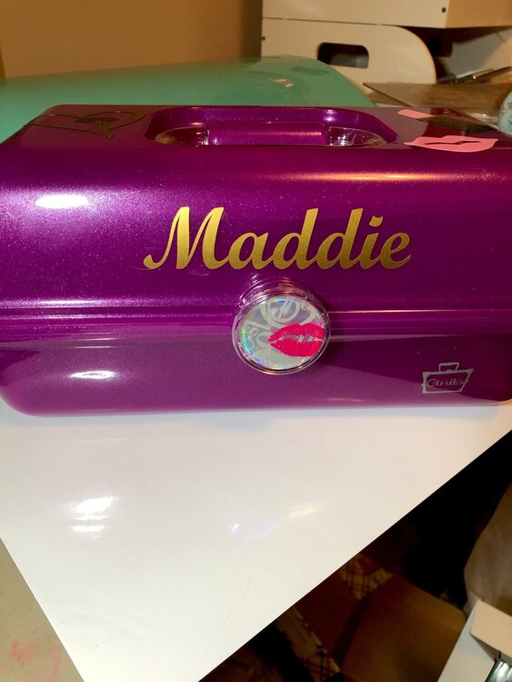 Maddies personalized Caboodle