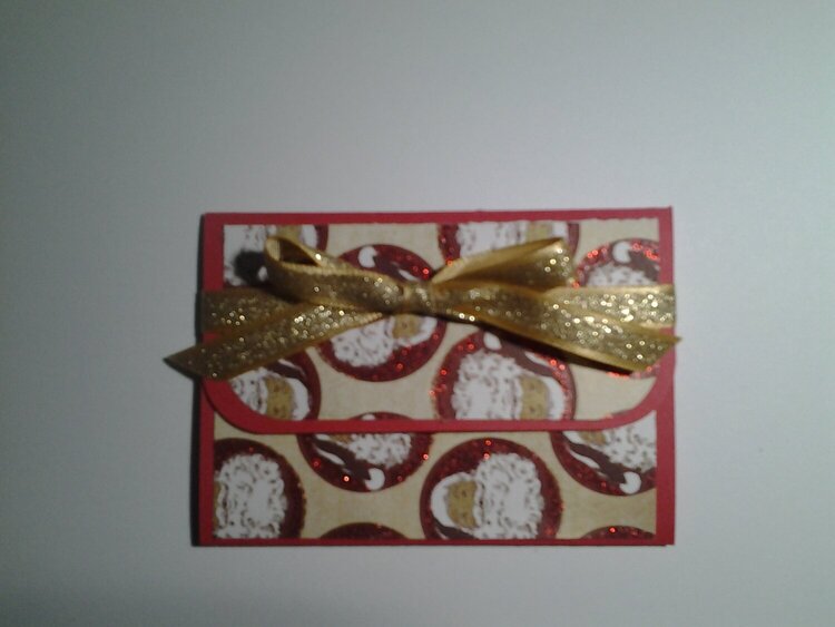 Gift card holder