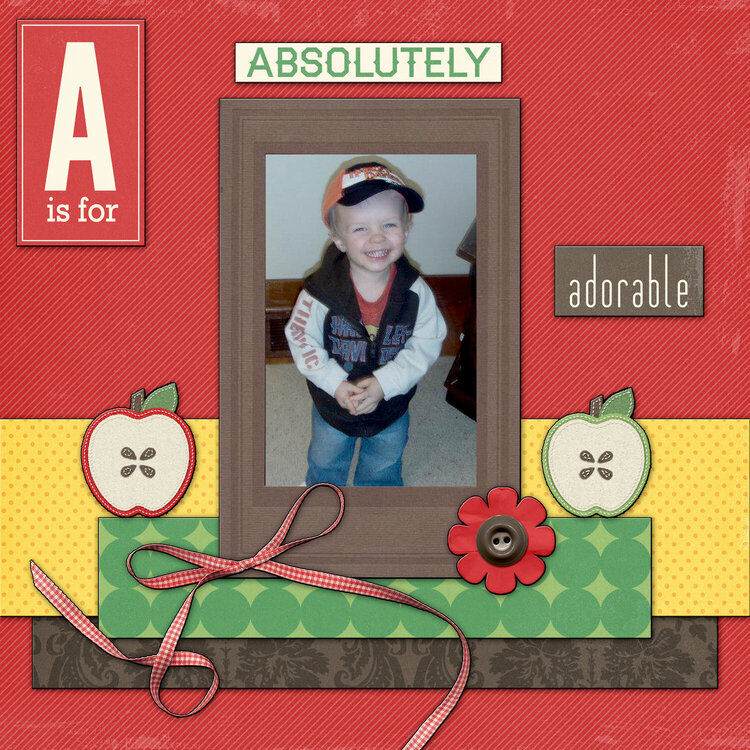 A is for absolutely adorable