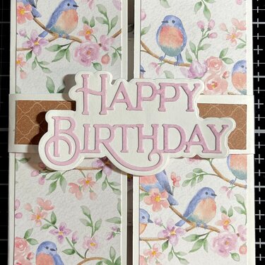 Bellyband birthday card