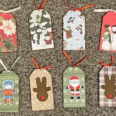 Christmas tags