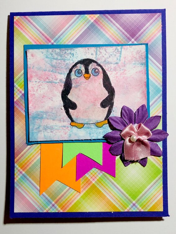 Penguin - #4 Feb. Card Sketch Challenge