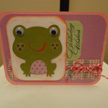 Frog Birthday Wishes