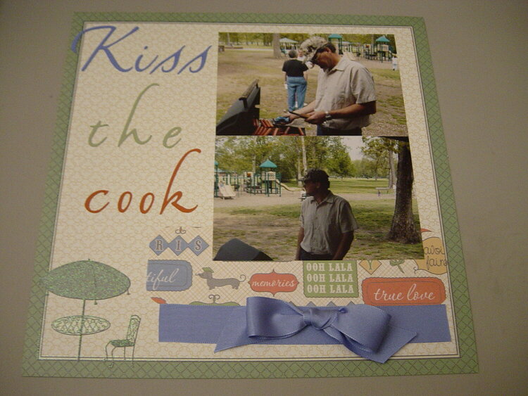 Kiss the cook