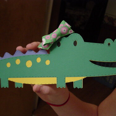 &quot;Allie&quot; the alligator