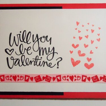 Will you be my valentine?
