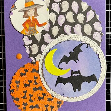 Halloween Circle Card