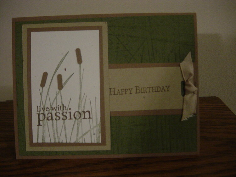 Masculine Birthday Card