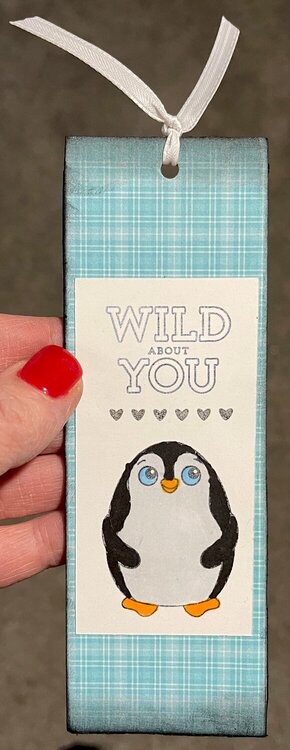 Penguin bookmark