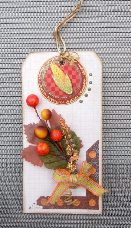Fall Tag Swap - Harvest Happiness