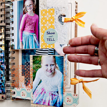 Back to School Fashion Show - Mini Album {page 4 detail}