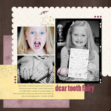 dear tooth fairy