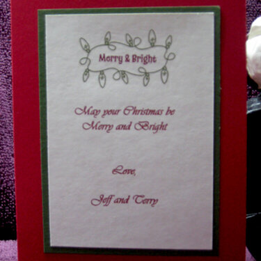 CHRISTMAS CARD 26 - INSIDE