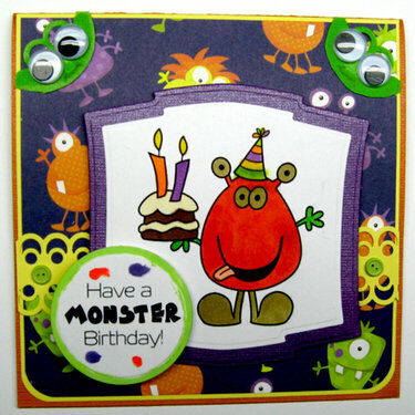 HAVE A MONSTER BIRTHDAY
