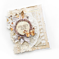 Shabby fall card - Video tutorial
