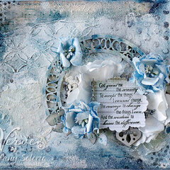 Serenity Mixed media canvas