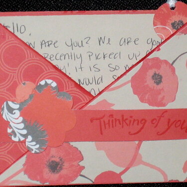 thinking of you pocket card