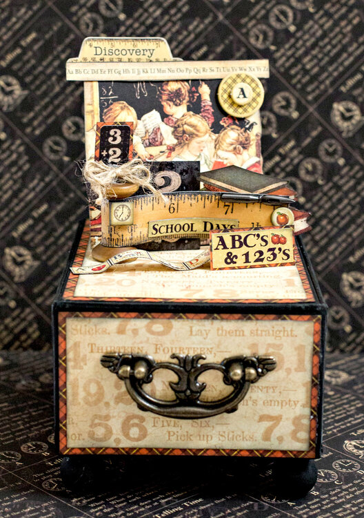 Altered cigar box. ABC Primer