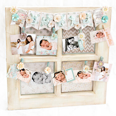 Heaven Sent window picture frame