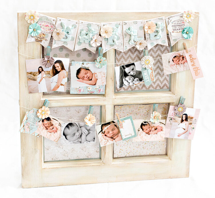 Heaven Sent window picture frame