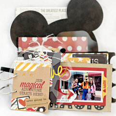 Disneyland scrapbook album