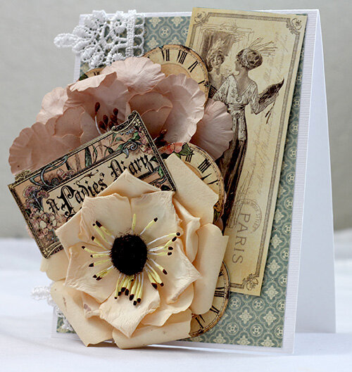 Ladies Diary Card **Manor House Creations**