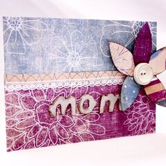 'Mom' Mother's Day Card