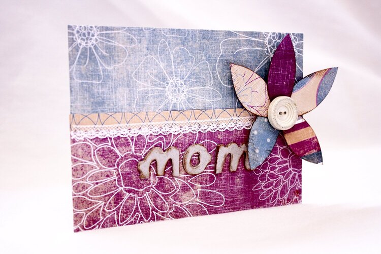 &#039;Mom&#039; Mother&#039;s Day Card