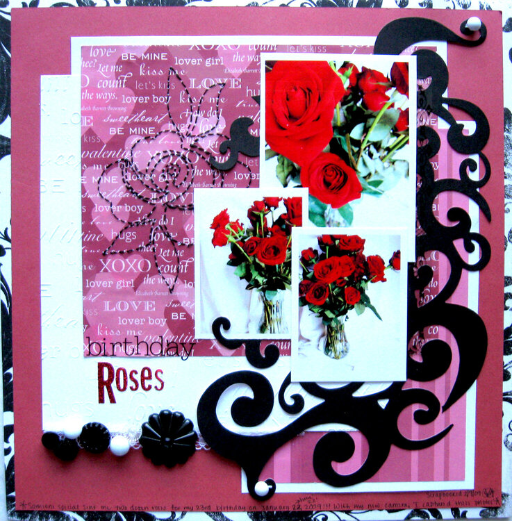 Birthday Roses **Valentine&#039;s Challenge**