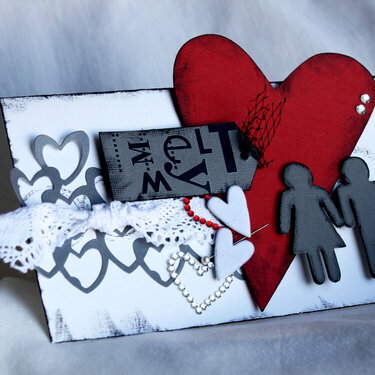 &#039;Melt My Heart&#039; Valentine&#039;s Day Card